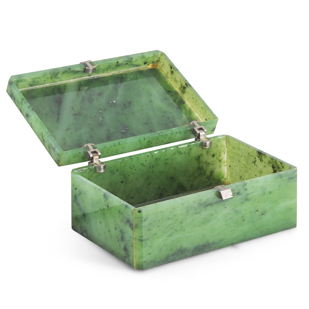 Nephite Temples Box Vintage Nephrite Jade Trinket Box – ætla