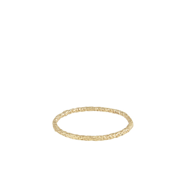 simple gold wedding band 1mm