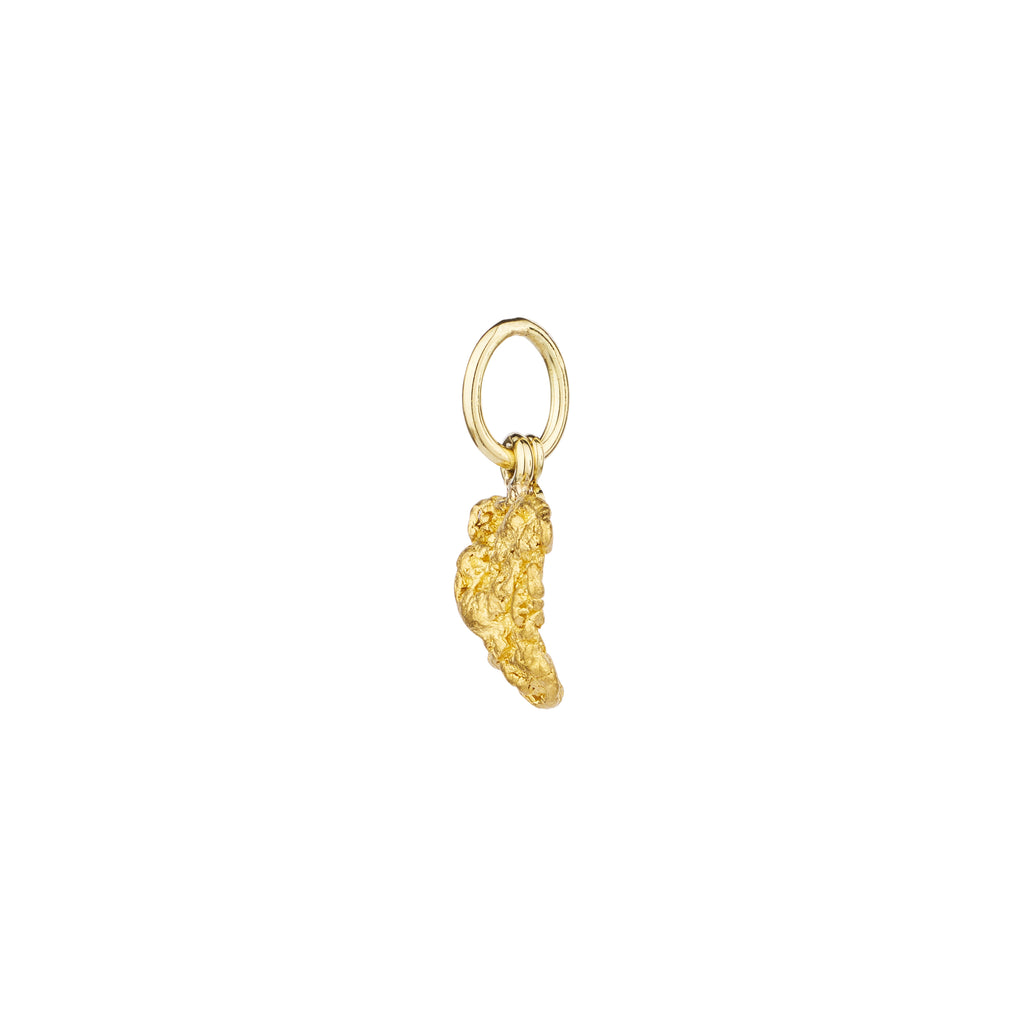 gold nugget necklace 