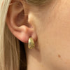 gold and diamond hoop earrings small scotland